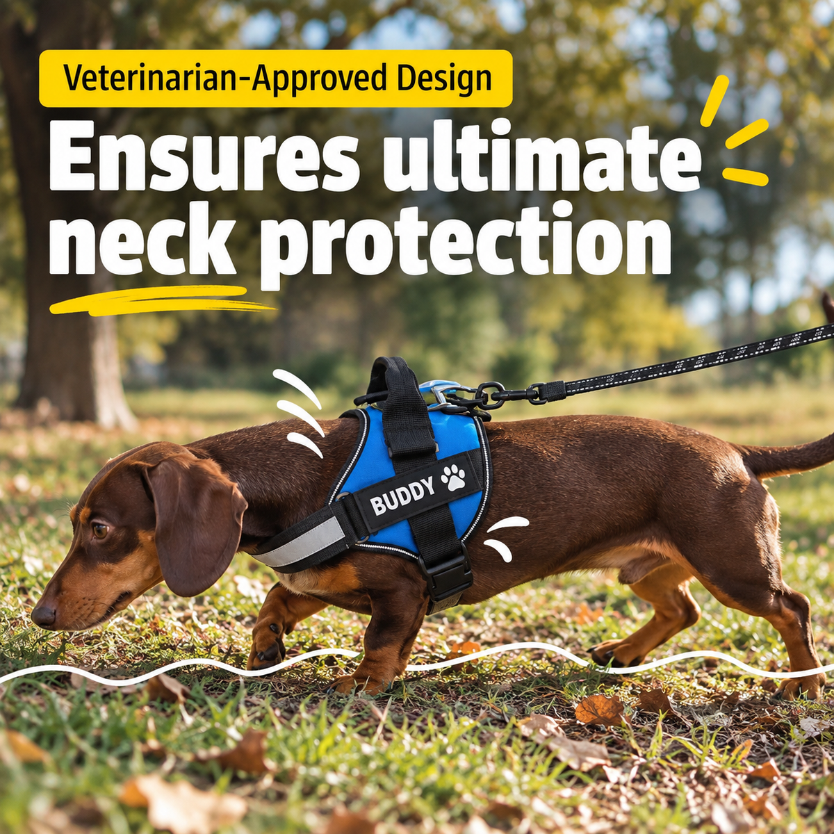 Personalized No Pull Dog Harness