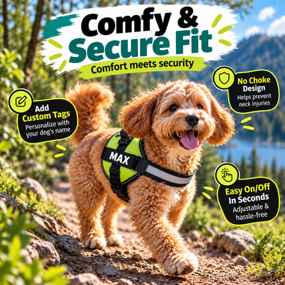 Personalized No Pull Dog Harness