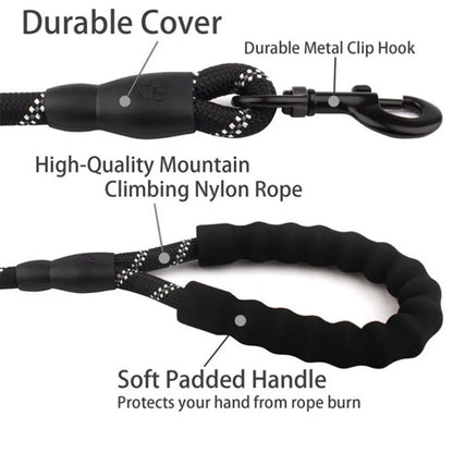 Reflective Rope Dog Leash